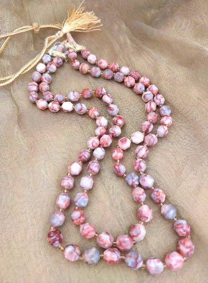 Semiprecious Beads Necklace Jade 2 Layered Necklace